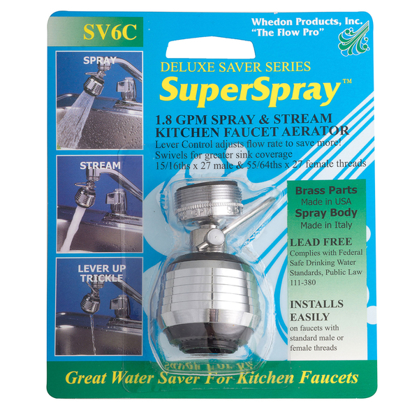 Keeney Mfg Dlx Svrsuperspray 1.8Gpm SV6C